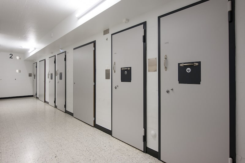 Photos of the inside of a new Swiss prison
