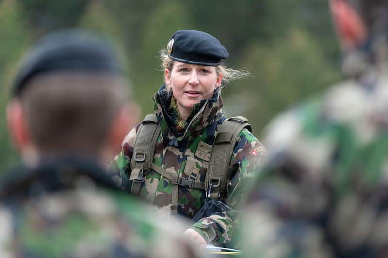 Women in Swiss military will no longer have to wear MEN'S