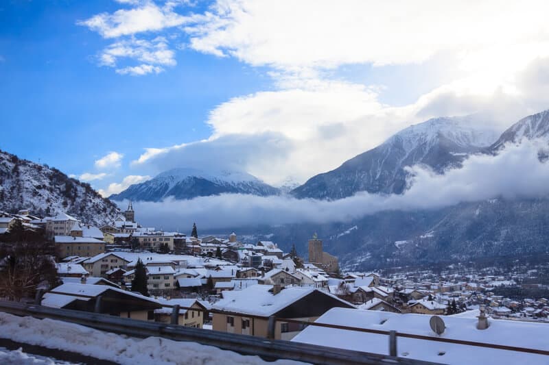Snow forecast in Switzerland on Thursday