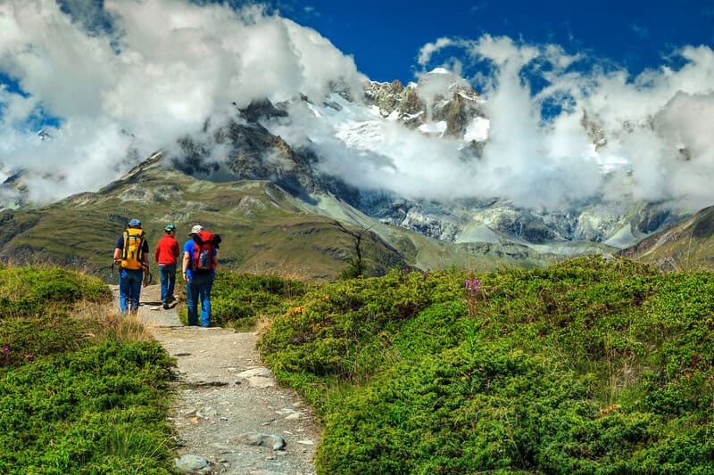 Unwetter sperren viele Wanderwege in der Schweiz