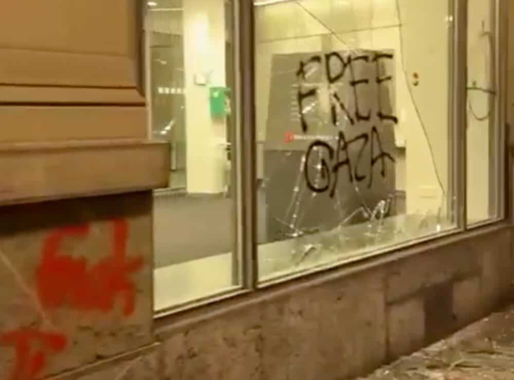 Swiss conservatives call for tougher laws after violent pro-Palestinian protest
